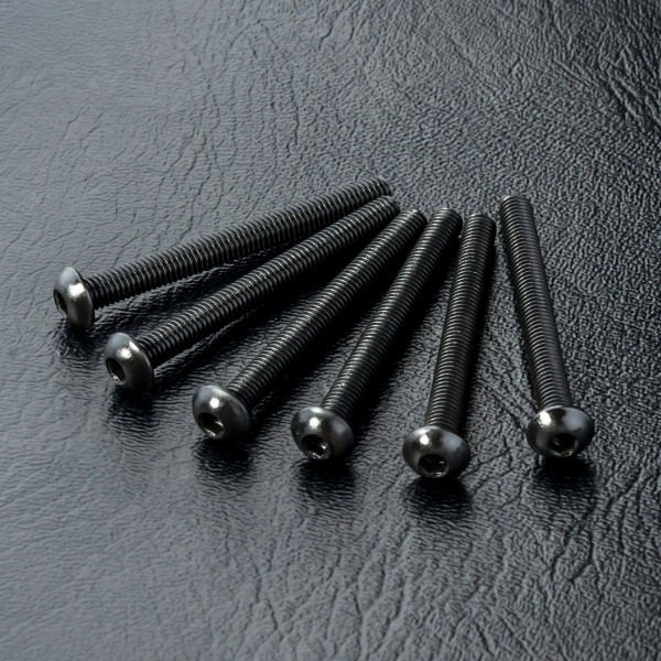 Rundkopfschneidschraube Innensechskant M3x30mm (6 Stück)