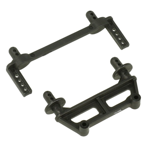 Front and rear supports of the cover