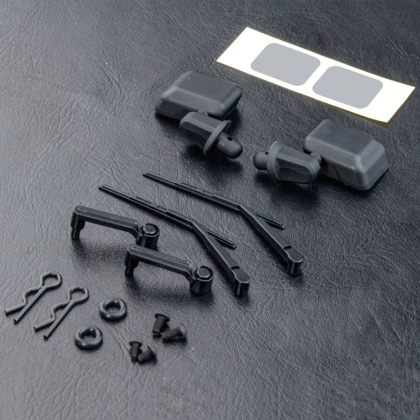 MST JP1 Side mirror & wiper set