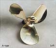 A-Type Propeller 3 Blatt 30mm M3 R