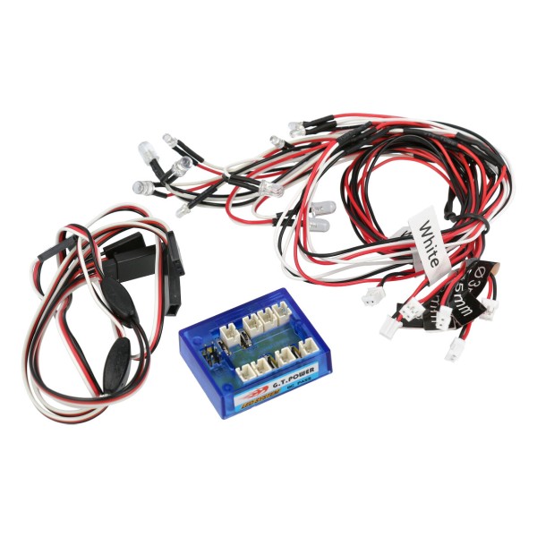 GTPower light set for cars with 12 LEDs
