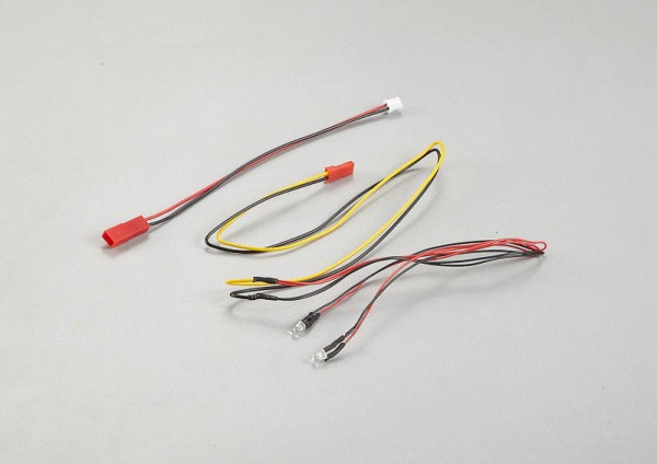 LED Licht Set mit 2x3mm Gelbe LED für Spiegelblinker