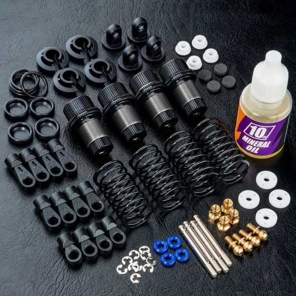TR60 Alum. damper set (black) (4)
