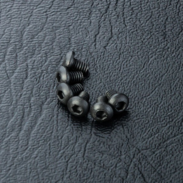 Rundkopfschraube Innensechskant M2x3mm (6 Stück)