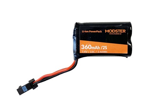 LiIon Akku 2S 7.4V 360 mAh Vector SR 30 SM-Stecker