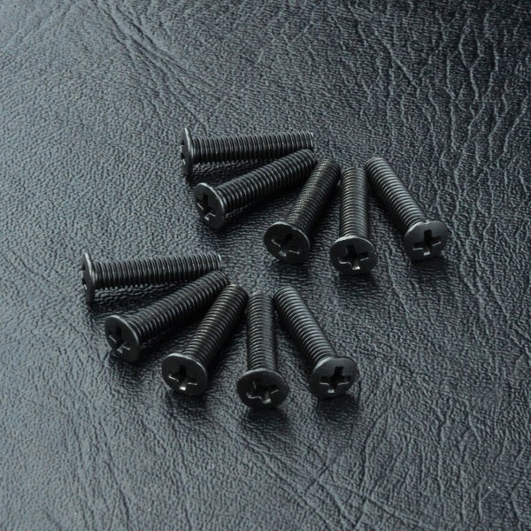 Flachkopfschraube Kreuz M3x13mm (10 Stück)