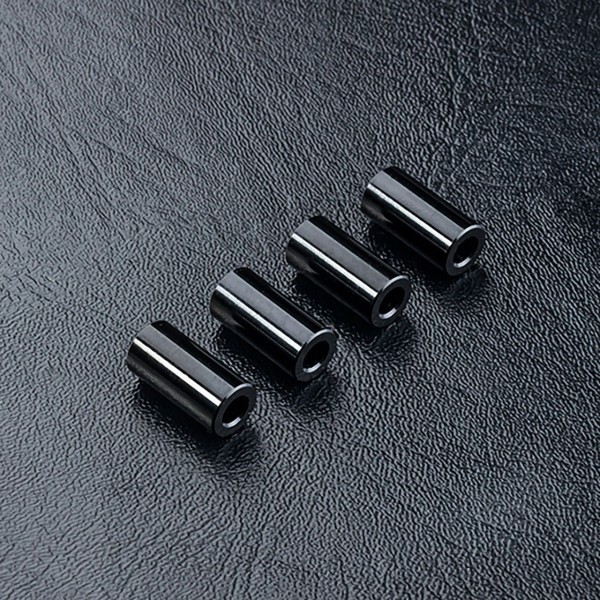 Distanzstück Alu schwarz 3x6x12mm CFX-W (4 Stück)