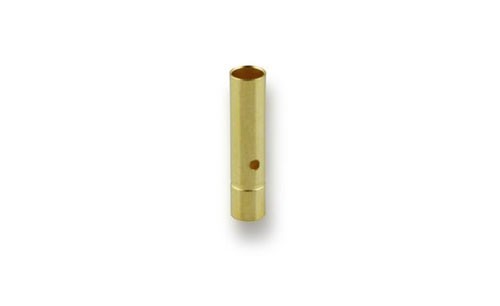 Goldkontakt 4mm Buchse