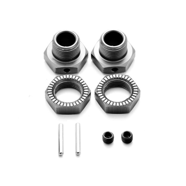 Radmitnehmer Set & "Anti-Loose" Mutter (2 Stk.)