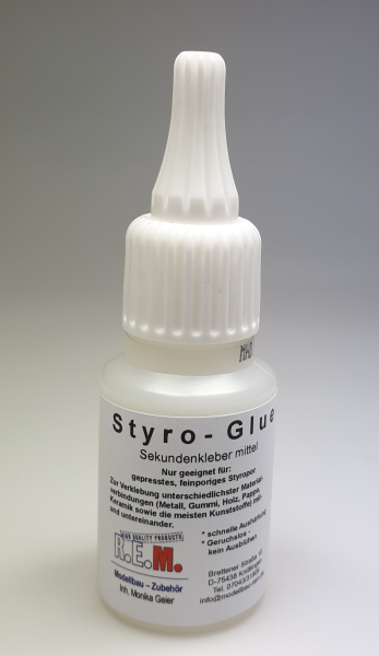 Depron Superglue