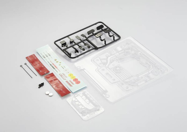 Motor Attrappe aus Lexan Type-C unlackiert