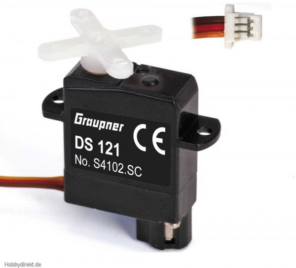 DS 121 Micro Servo 6 MM SC-Stecker