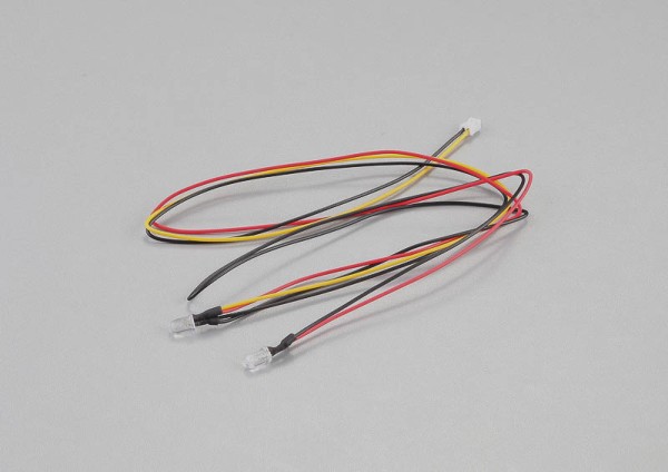 LED Licht Set mit 2x5mm Gelbe LED