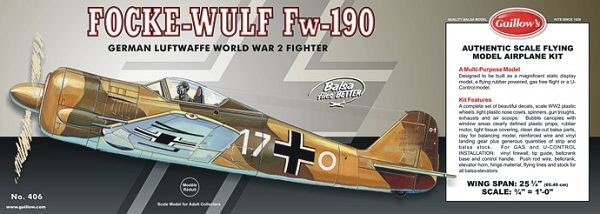 Focke-Wulf FW-190 Bausatz