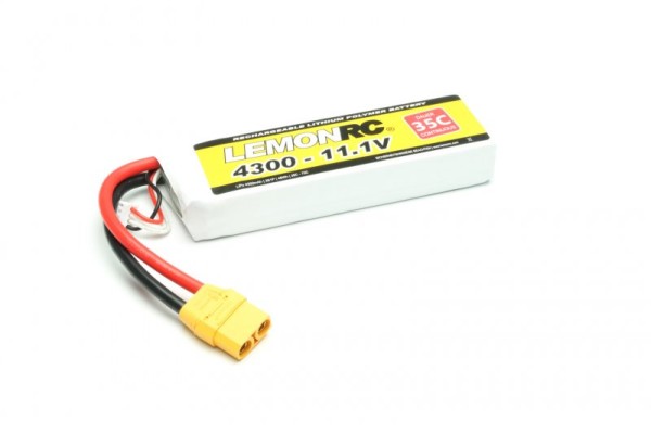 LiPo Akku LEMONRC 4300 - 11.1V (35C)
