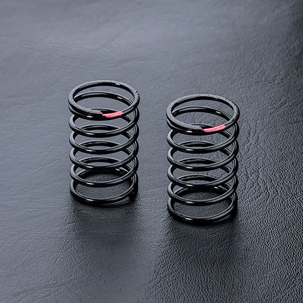 Stoßdämpferfeder 25mm weich rot (2 Stück)