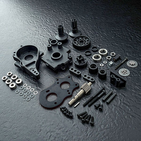 RMX 2.0 Spur rear gearbox set (red)
