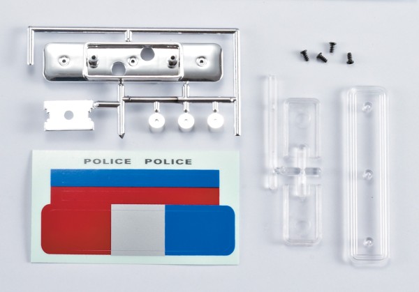Polizei Lichtset ohne LED
