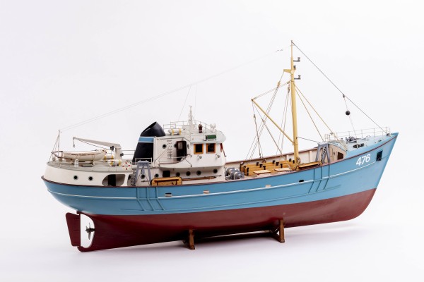 German Trawler Nordkap RC Model Kit Wood 1:50