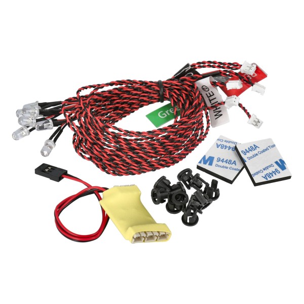 GTPower light set for aeroplane and helicopter with 8 LEDs