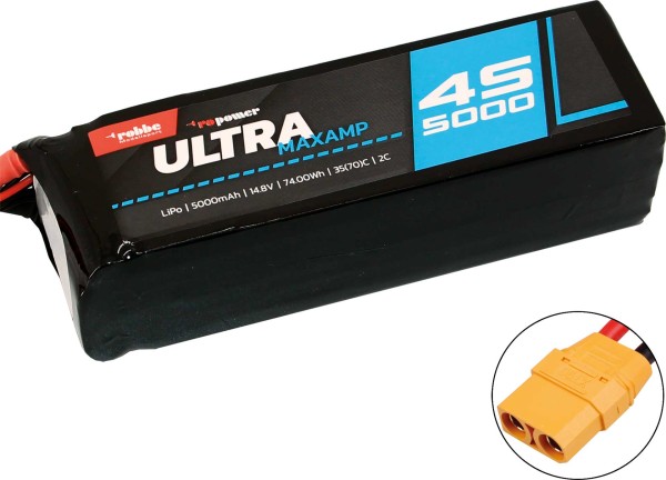 Ro-Power ULTRA MaxAmp 4S 5000mAh 14,8 V Lipo Akku