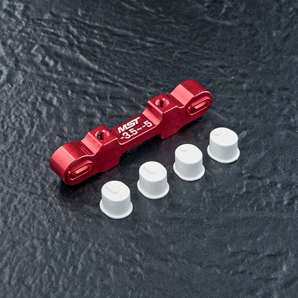 Short adjustable alum. suspension mount (-3.5~-5.0) (red)