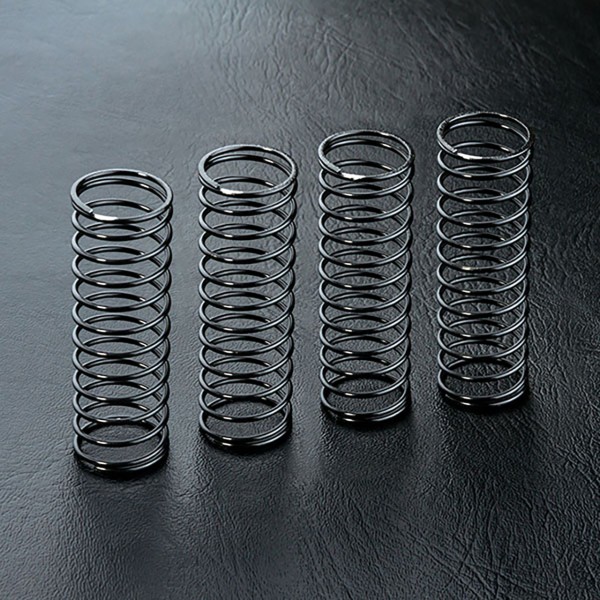 Stoßdämpferfeder 45mm hart silber (4 Stück)