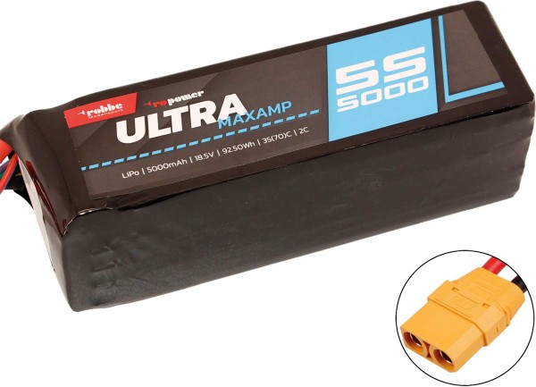 Ro-Power ULTRA MaxAmp 5S 5000 mAh 18.5V Lipo Akku
