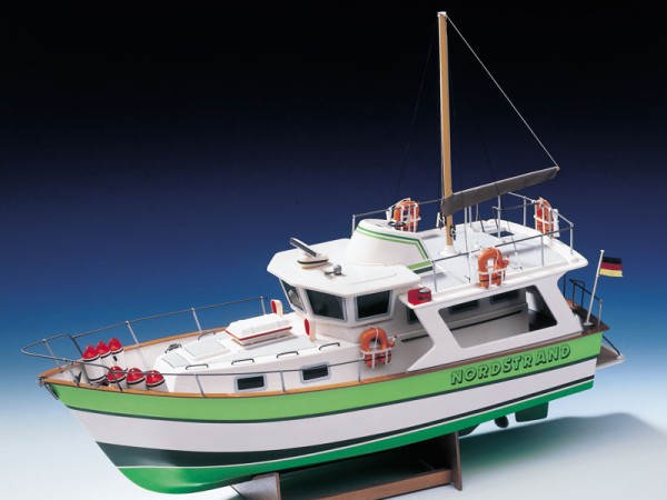 Trawler Yacht Nordstrand ABS Ship Model Kit 1:16