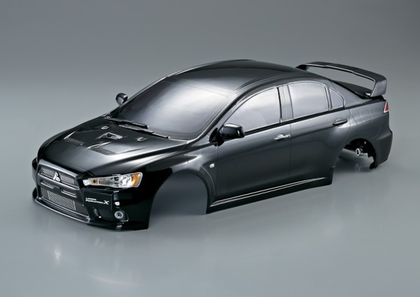 Mitsubishi Lancer Evo X Schwarz 190mm lackiert