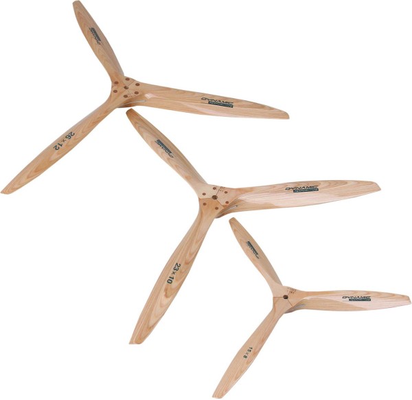 Dynamic Performance 24x12 Holzluftschraube 3-Blatt