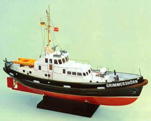 RC Modell Reedemotorschiff Grimmershörn Baukasten