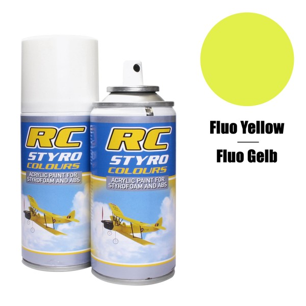 RC Styro 007 fluor gelb 150 ml Spraydose