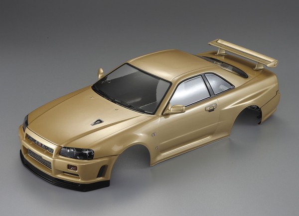 Nissan Skyline R34 Champagner Gold 195mm lackiert