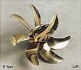 B-Type Schraube 7BL 58mm M5 R