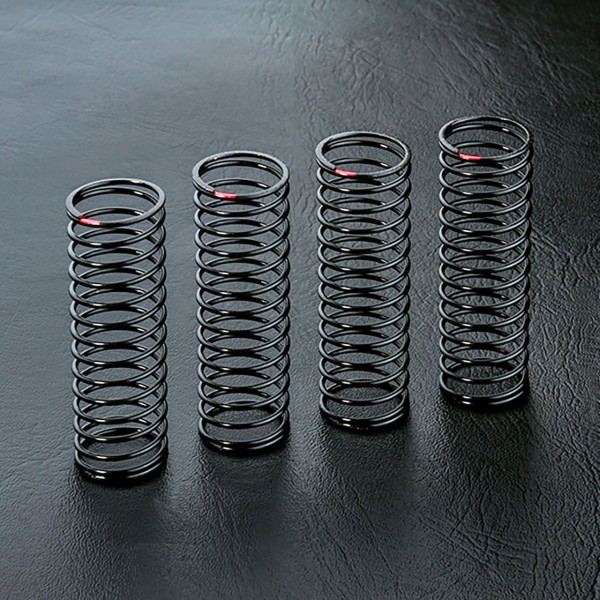 Stoßdämpferfeder 45mm weich rot (4 Stück)
