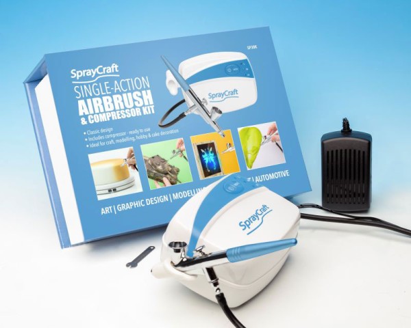 Airbrush Pistole SP30 & Kompressor Set