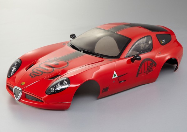 Alfa Romeo TZ3 Corsa Rot 195mm lackiert
