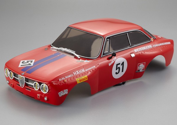 Alfa Romeo 2000 GTAm Rot 195mm lackiert