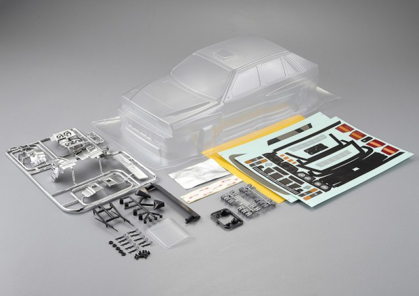Lancia Delta HF Integrale Karosserie unlackiert 195mm Kit