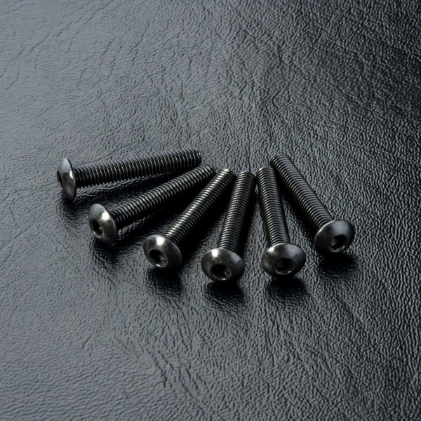 Rundkopfschneidschraube Innensechskant M3x18mm (6 Stück)