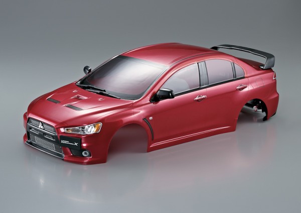 Mitsubishi Lancer Evo X Rot 190mm lackiert