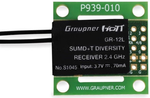 GR-12L SUMD+T Diversity PCB Empfänger