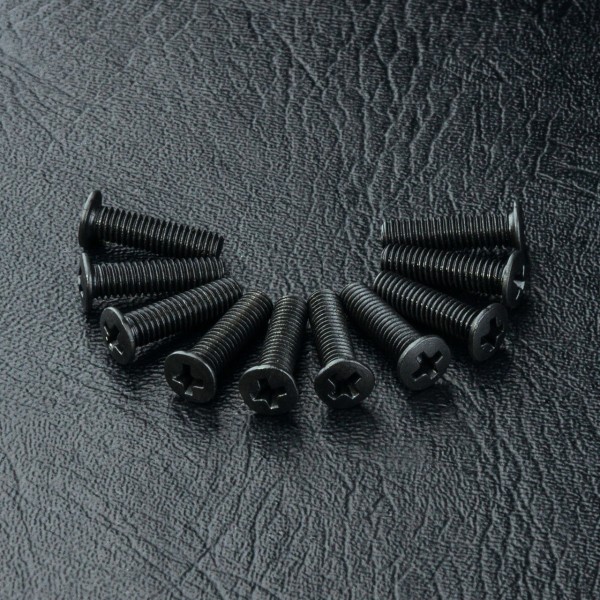 Flachkopfschraube Kreuz M3x11mm (10 Stück)