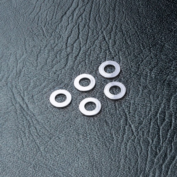 Beilagscheibe Alu 3x5.5x0.5mm silber (5 Stück)