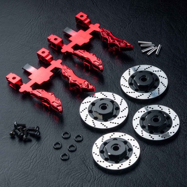 Bremsscheiben Aluminium mit Zubehör