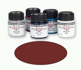 Satin braun 22 ml Billing Boats Acryl Farben