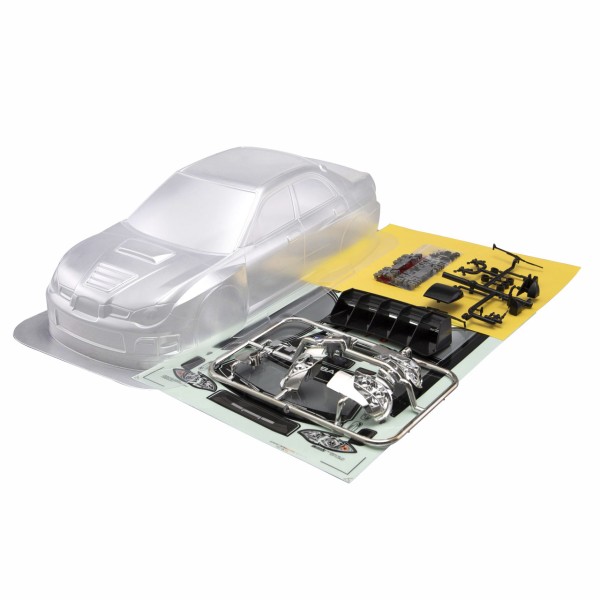 Subaru Impreza WRC 2007 unlackiert 195mm Kit