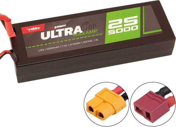 Ro Power Ultra MaxAmp Car 2S 5000mAh Lipo Akku