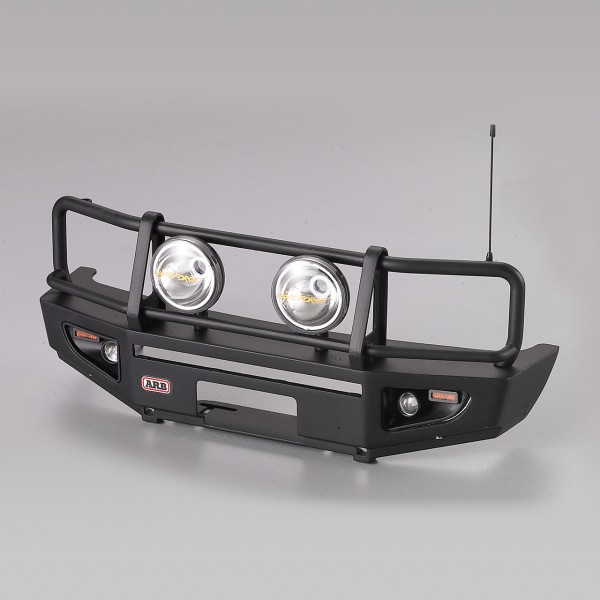 Bull bar with LED headlight for 1/10 truck